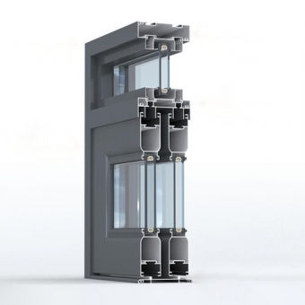 Aluminum door profiles